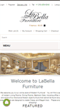 Mobile Screenshot of labellafurniture.com